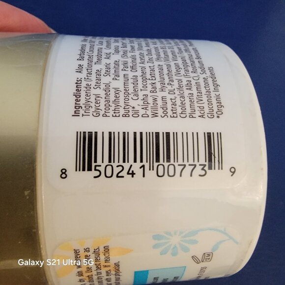 Erabotanics Calendula Calming Cream for dry Sensitive Skin Sealed Jar - Picture 10 of 10